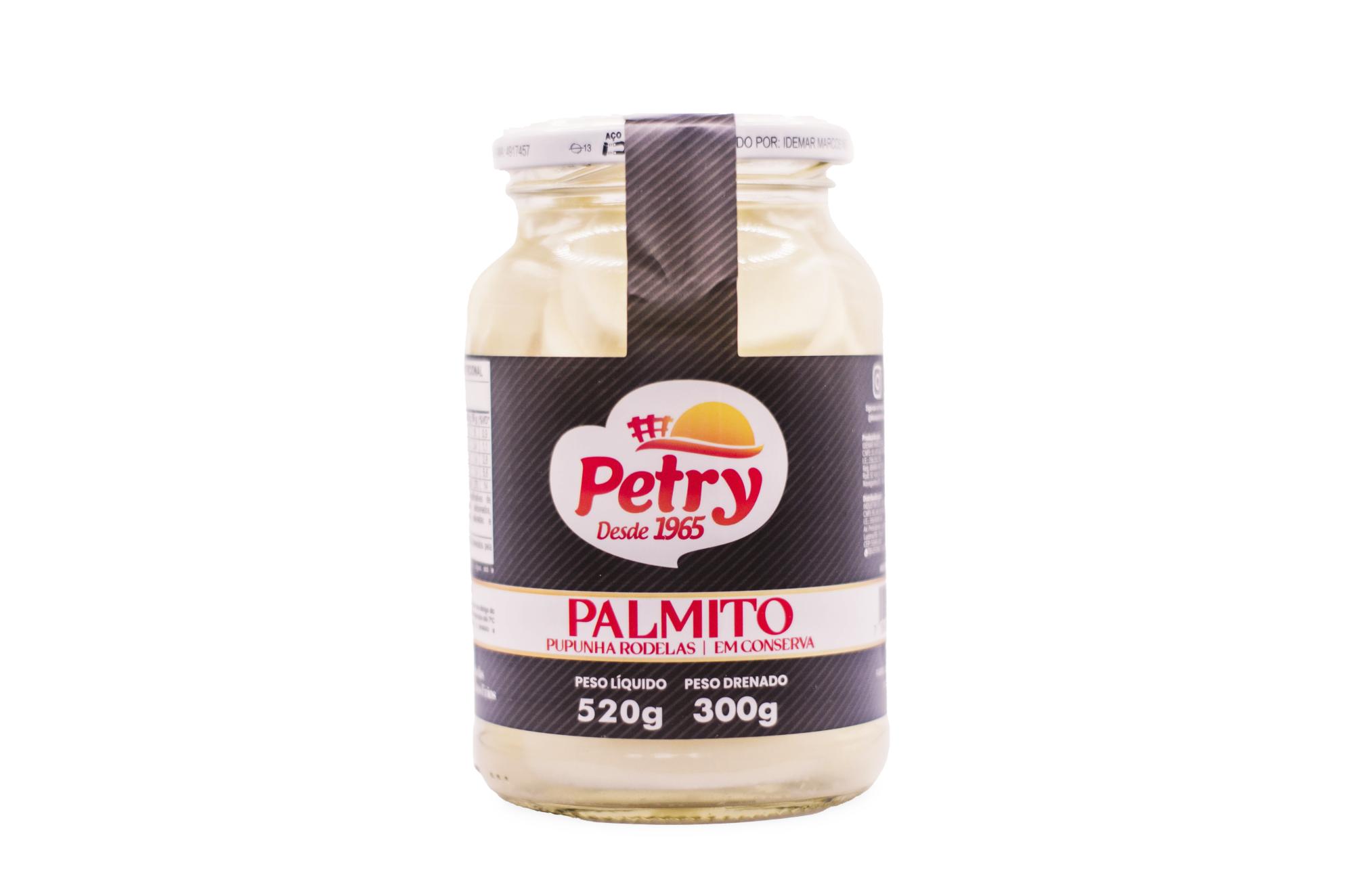 Palmito Pupunha Rodelas Petry 300g